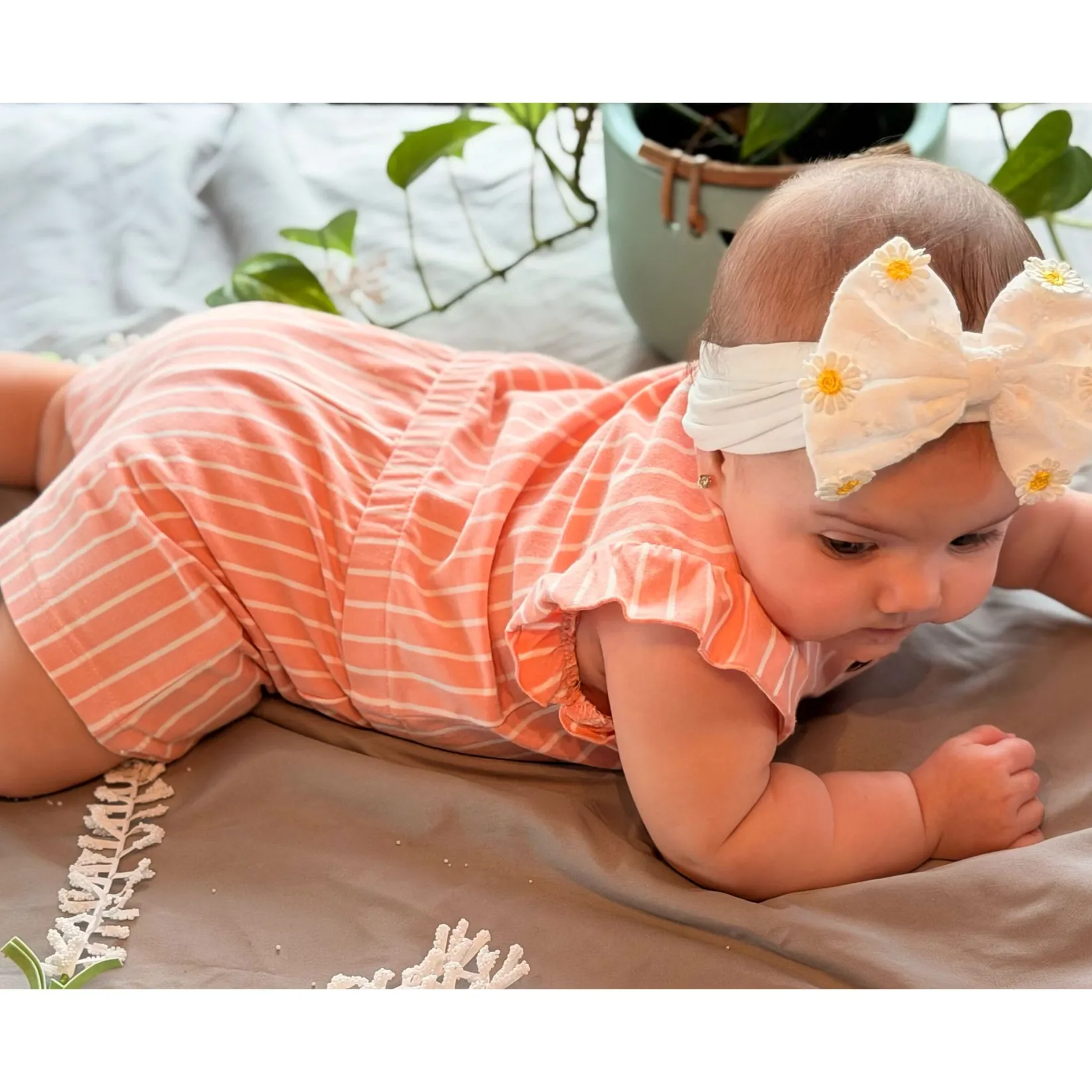 New Picnic Striped Romper 3-24m Rompers & Jumpsuits