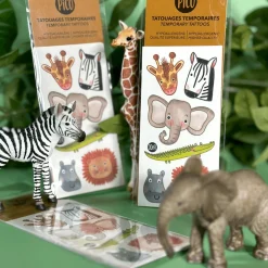 Hot Pico Tattoos - Sweet safari Kids Temporary Tattoos|Diy & Activities