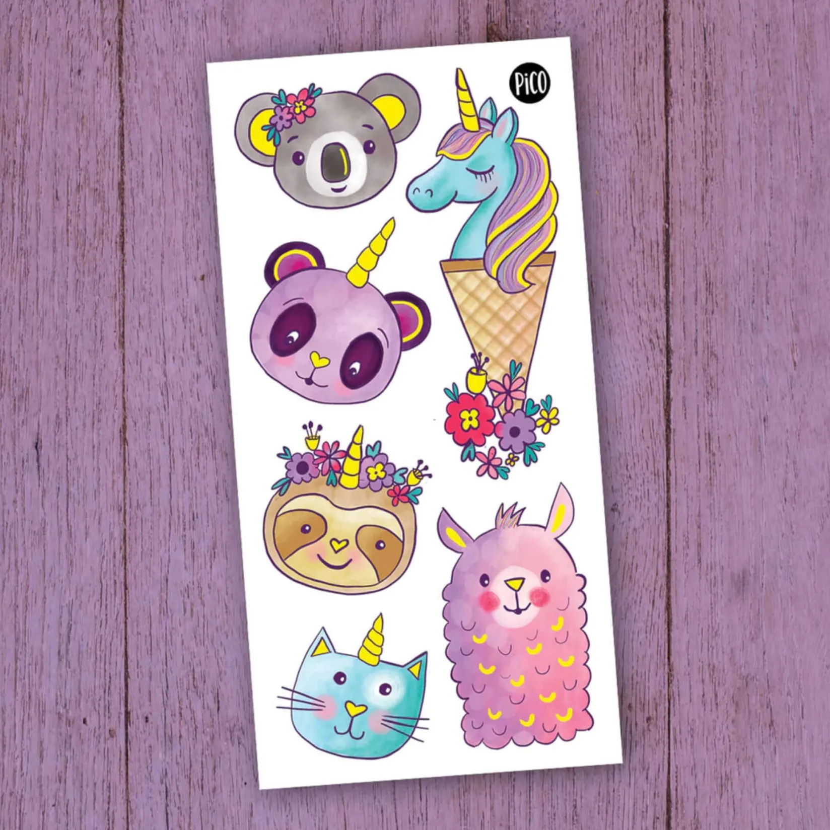 Best Pico Tattoos - Unicorn Kids Temporary Tattoos|Diy & Activities