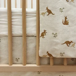 Sale 3-Piece Crib Bedding Kangaroo - Special Edition CHU Sainte‑Justine Foundation Kids Bedding Sets|Bedding