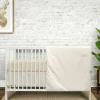 Bedding Sets|Bedding>Patlin 3-Piece Crib Bedding Set - Beige Linen Look