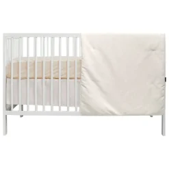 Bedding Sets|Bedding>Patlin 3-Piece Crib Bedding Set - Beige Linen Look