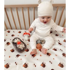 New 3-Piece Crib Bedding Set - Hedgehogs Kids Bedding Sets|Bedding