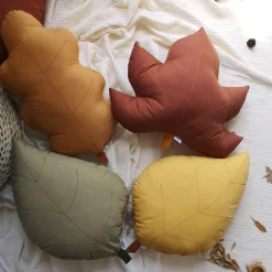 Online Pillow Ash Leaf Olive Green Cushions