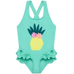 Swimsuits>Color Kids Pineapple Uv Swimsuit 2-8 Turquoise