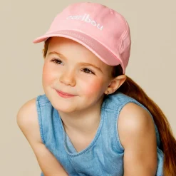 Hats & Caps>Caribou Baseball Cap 2-12y Pink