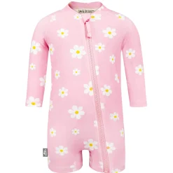Swimsuits>Jan n Jul Daisy UV Swimsuit 6-24m Pink