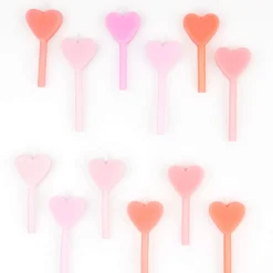 Sale Pink Heart Candles Party Supplies