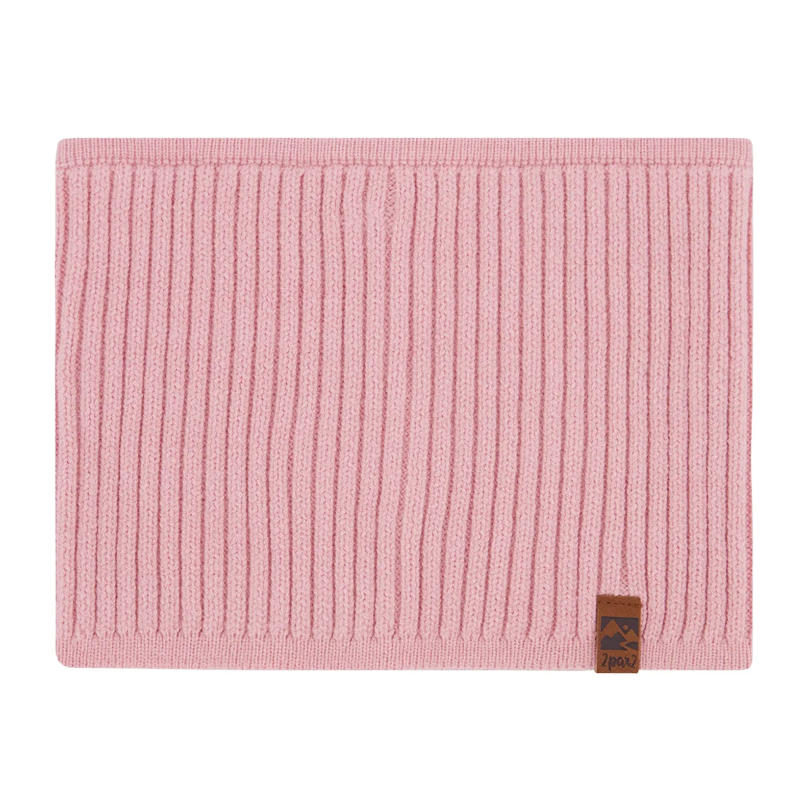 Neck Warmers & Scarves>Deux par Deux Knit Neck Warmer 2-14 Pink