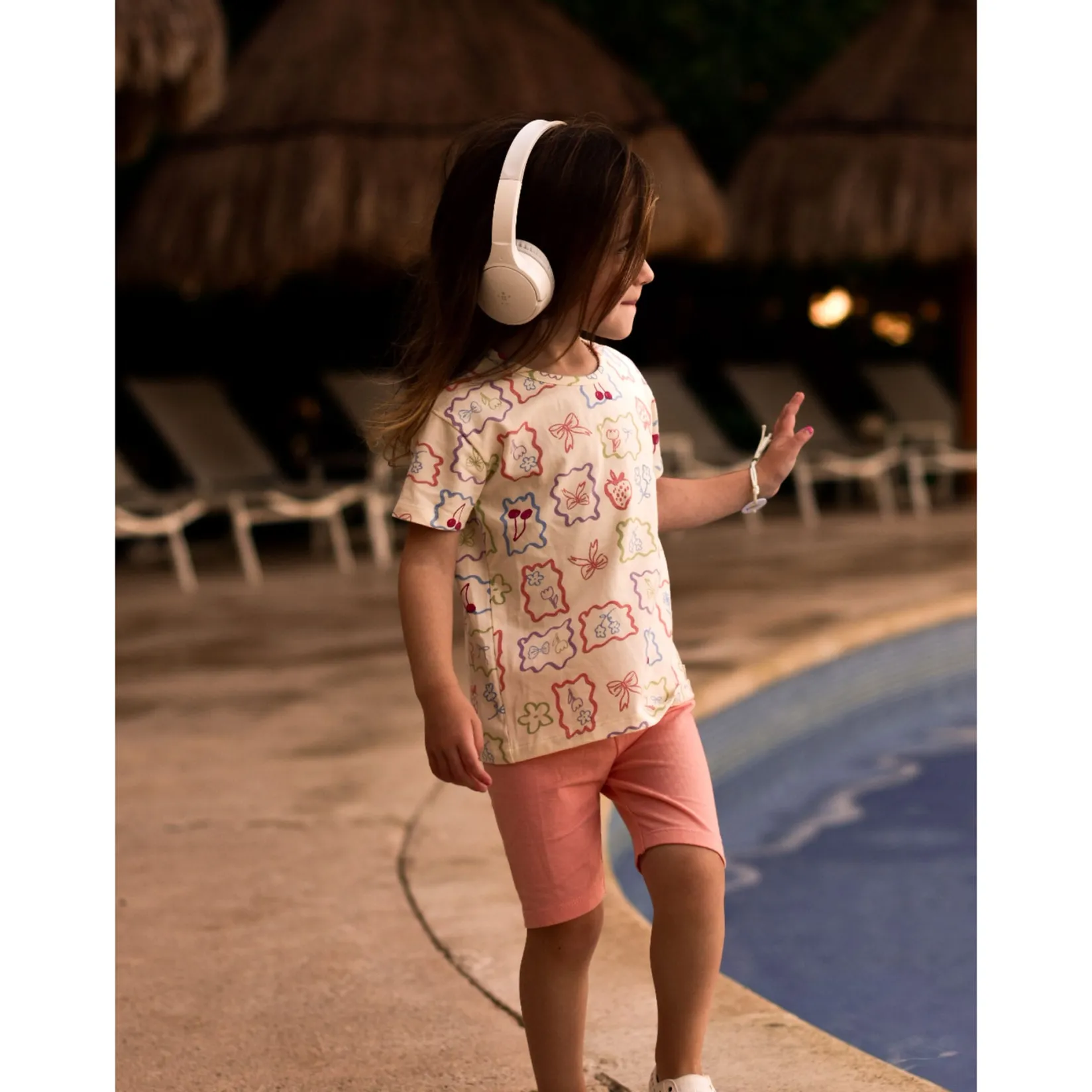 Clearance Pink Solid Biker Short 2-8y Kids Leggings & Jeggings