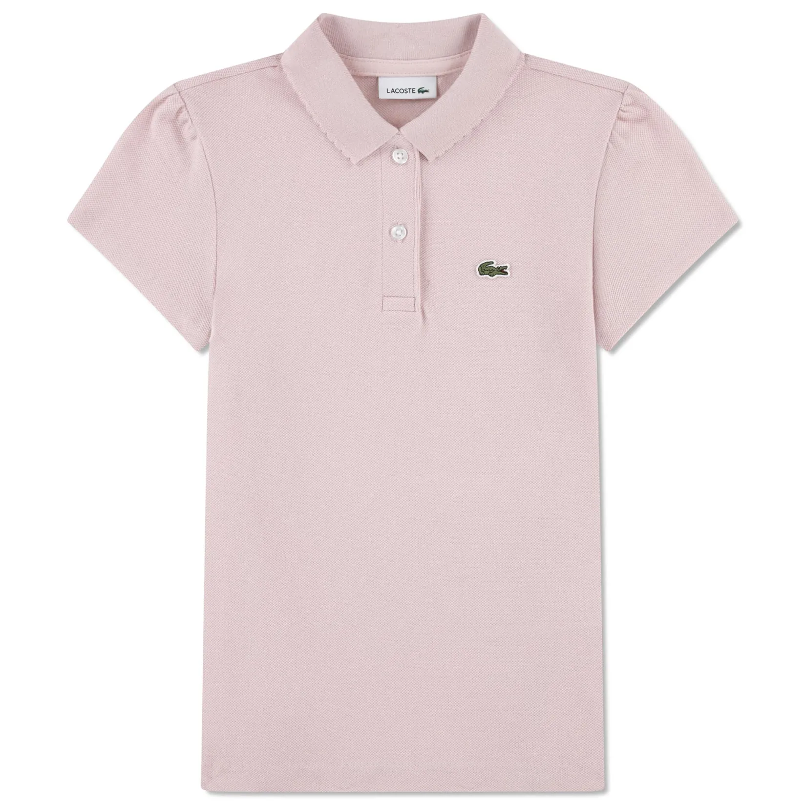 Tops>Lacoste Pique Polo 8-14 Pink