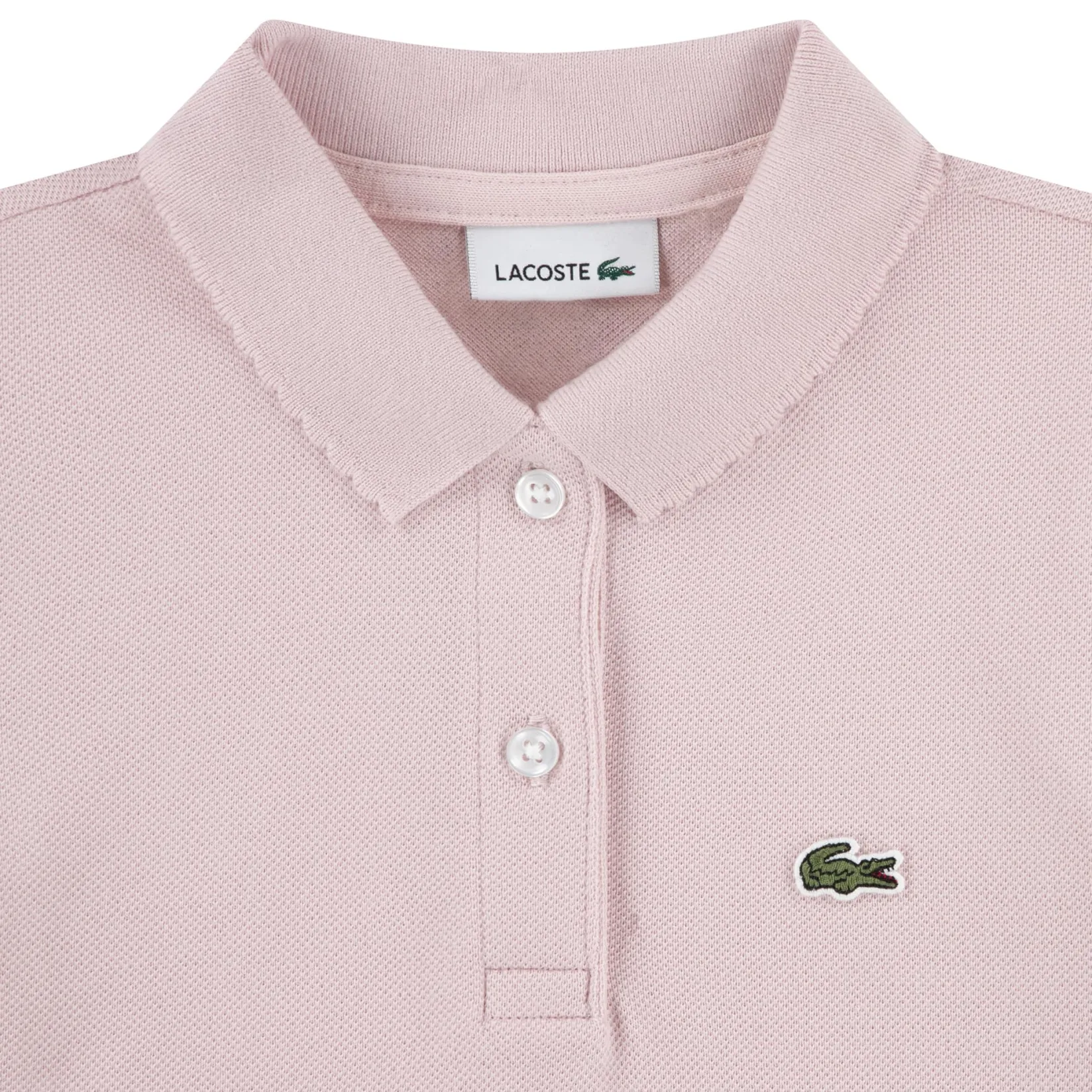 Tops>Lacoste Pique Polo 8-14 Pink