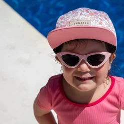 Hats & Caps>Headster Kids Pique-nique Snapback 2-16y Coral