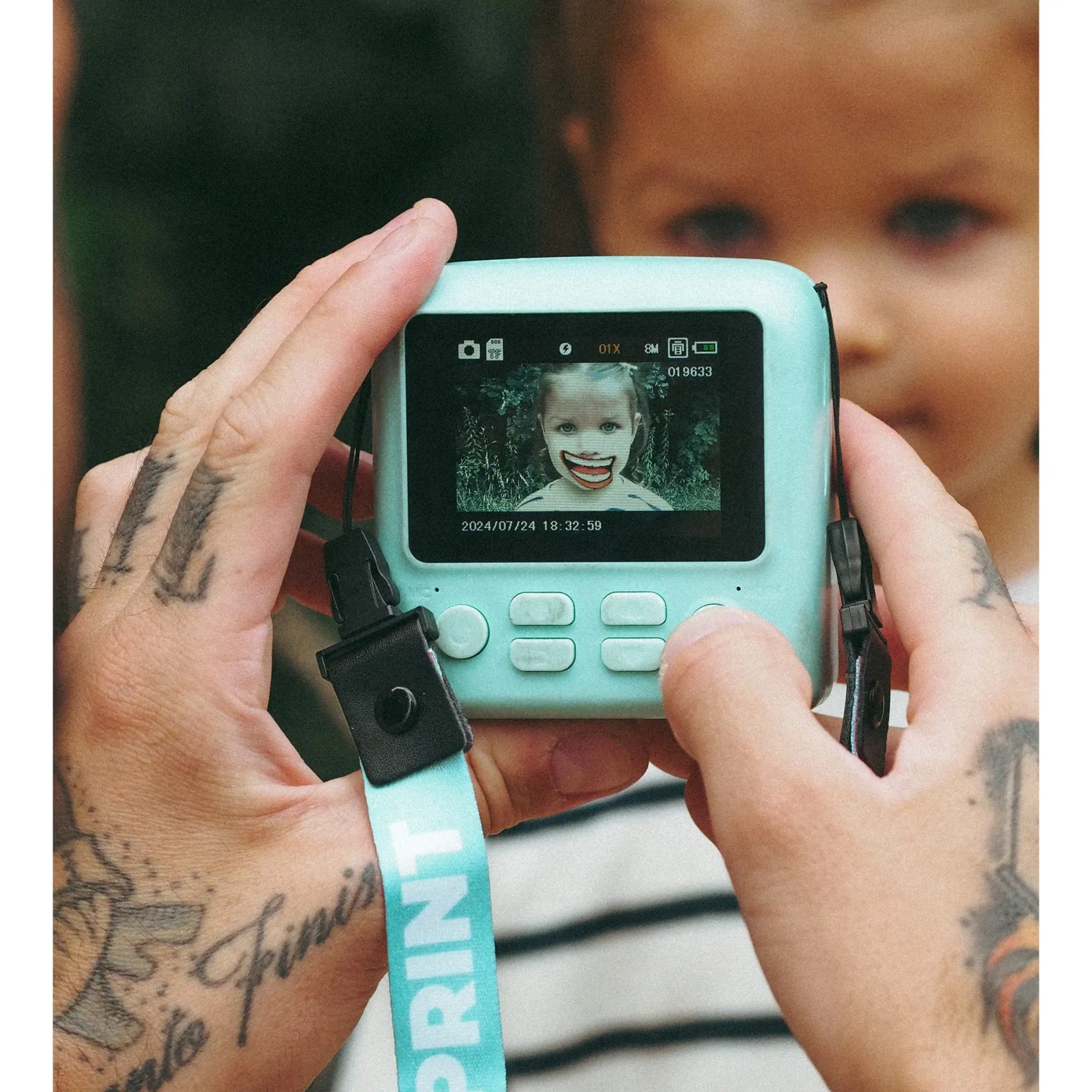 Motorized & Electronic>MOB Mobility On Board Pixiprint Click & Print - Turquoise