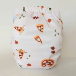 Cloth Diapers|Cloth Diapers>La Petite Ourse Pizza Cloth Diaper 10-35lb