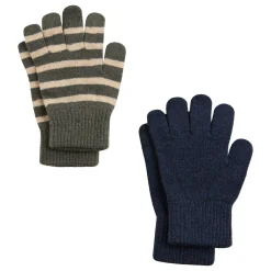 Mittens & Gloves>CeLaVi 2pk Magic Gloves 1-10 Olive