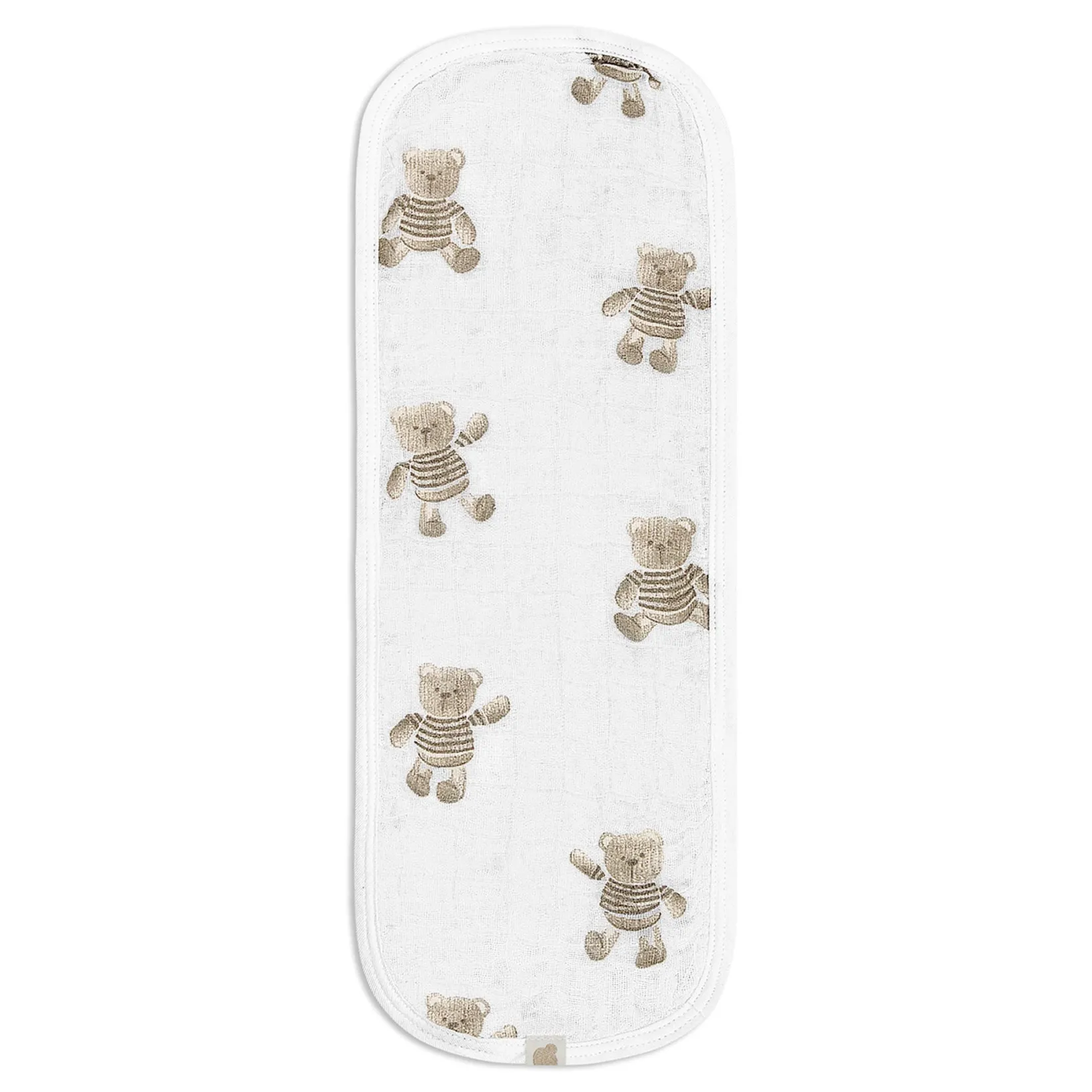Breastfeeding|Muslin Products>Piccolo Bambino 3pk Muslin Burp Cloth-bear