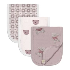 Discount 3pk Muslin Burp Cloth-bear Breastfeeding|Muslin Products
