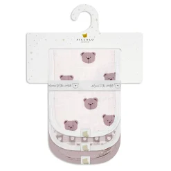 Discount 3pk Muslin Burp Cloth-bear Breastfeeding|Muslin Products