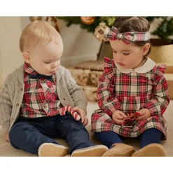 Clearance Plaid Shirt Set 3-24m BOY Outfit Sets