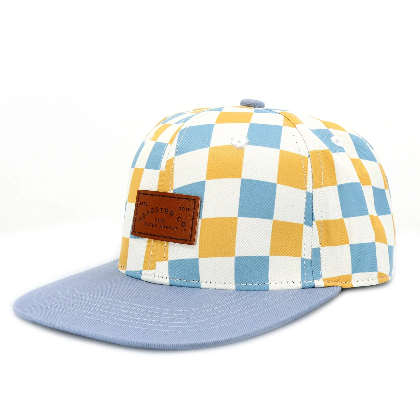 Sale Plaid Snapback 2-16y Kids/BOY Hats And Caps