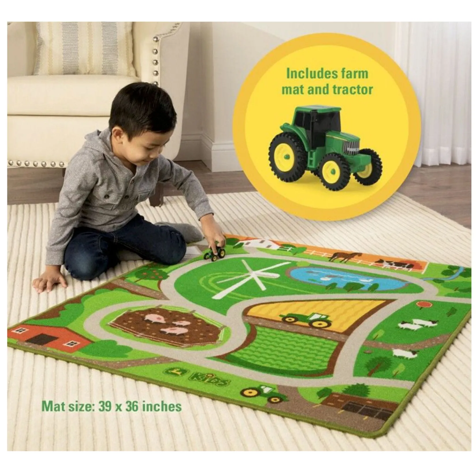Tents & Play Mats|Play Mat>Lamaze Playmat Farm