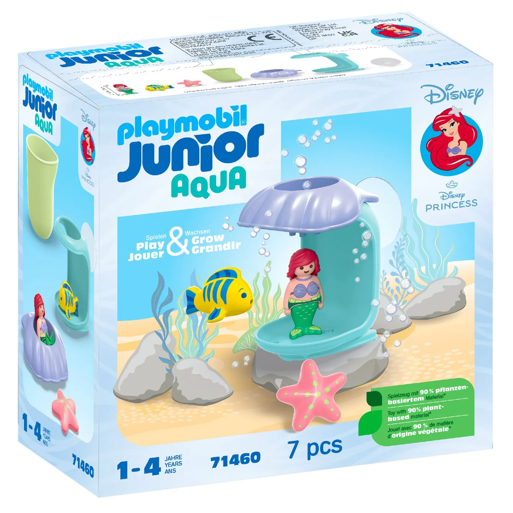 Hot Junior x Disney Ariel's Shell Shower Bath Toys|Bath Accessories