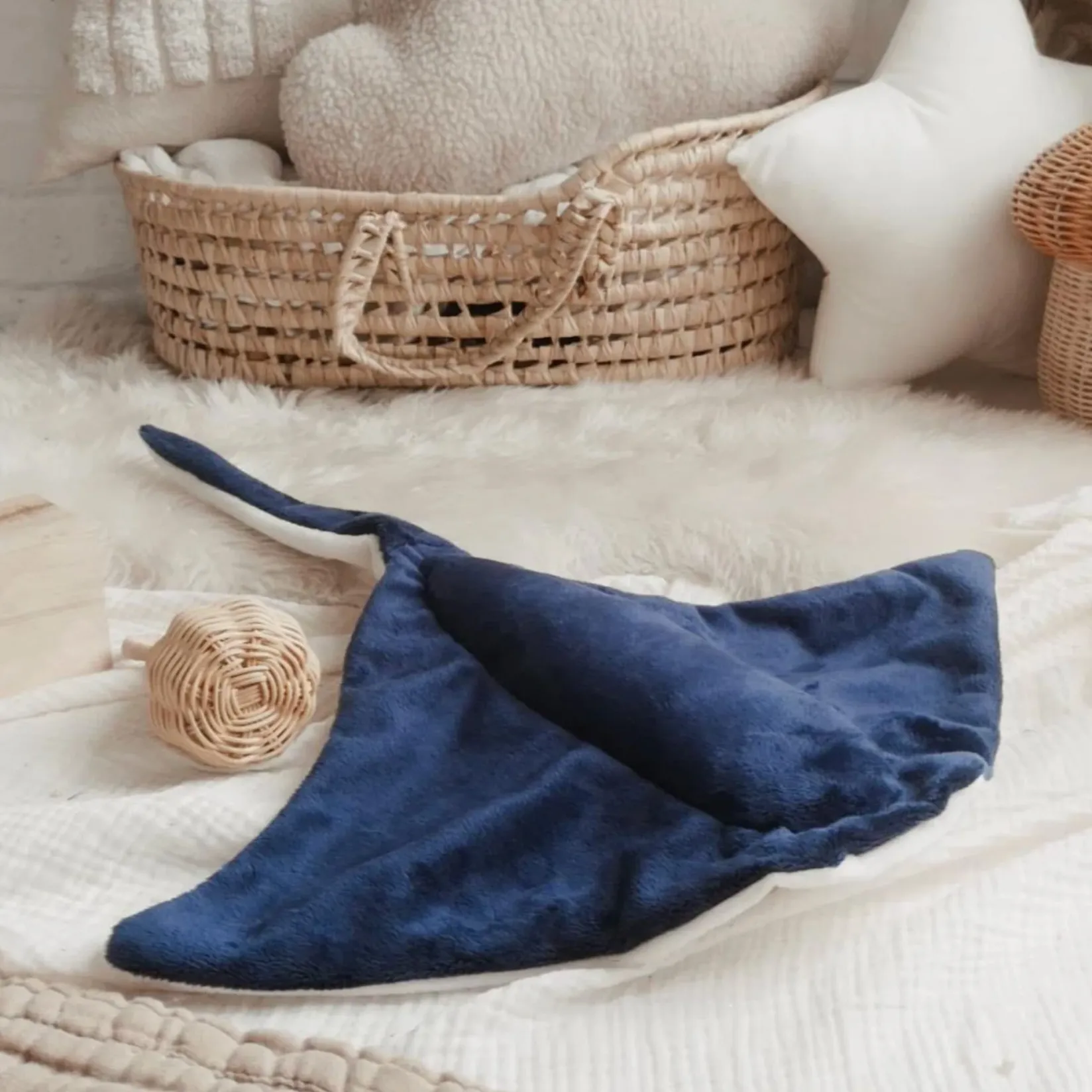 Plush Toys>The Butter Flying Plush Manta Ray Lovely