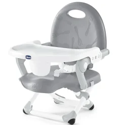 High Chairs & Booster Seats|High Chairs & Booster Seats>Chicco Pocket Snack Booster Seat - Grey