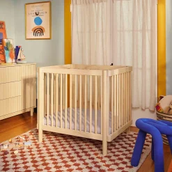 Clearance Pogo 8-in-1 Convertible Crib with All-Stages Conversion Kits - Blonde Cribs & Mattresses|Cribs & Mattresses