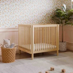 Clearance Pogo 8-in-1 Convertible Crib with All-Stages Conversion Kits - Blonde Cribs & Mattresses|Cribs & Mattresses