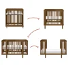 Cribs & Mattresses|Cribs & Mattresses>Babyletto Pogo 8-in-1 Convertible Crib with All-Stages Conversion Kits - Natural Walnut