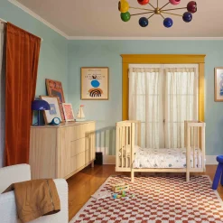 Hot Pogo Tambour Assembled Dresser - Blonde Storage Furniture