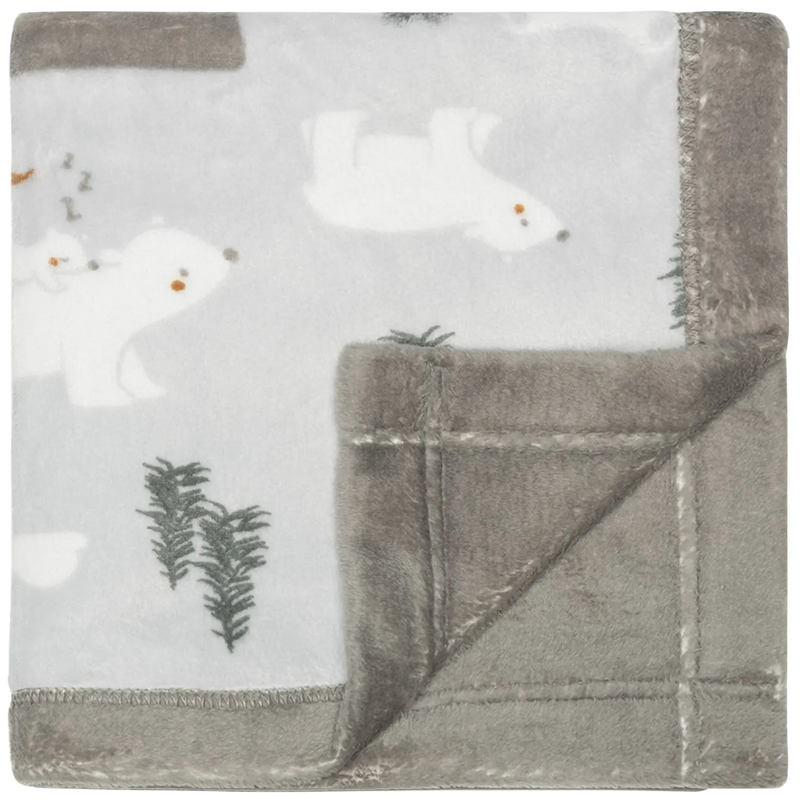 Blankets|Blankets>Perlimpinpin Polar Bear Plush Blanket