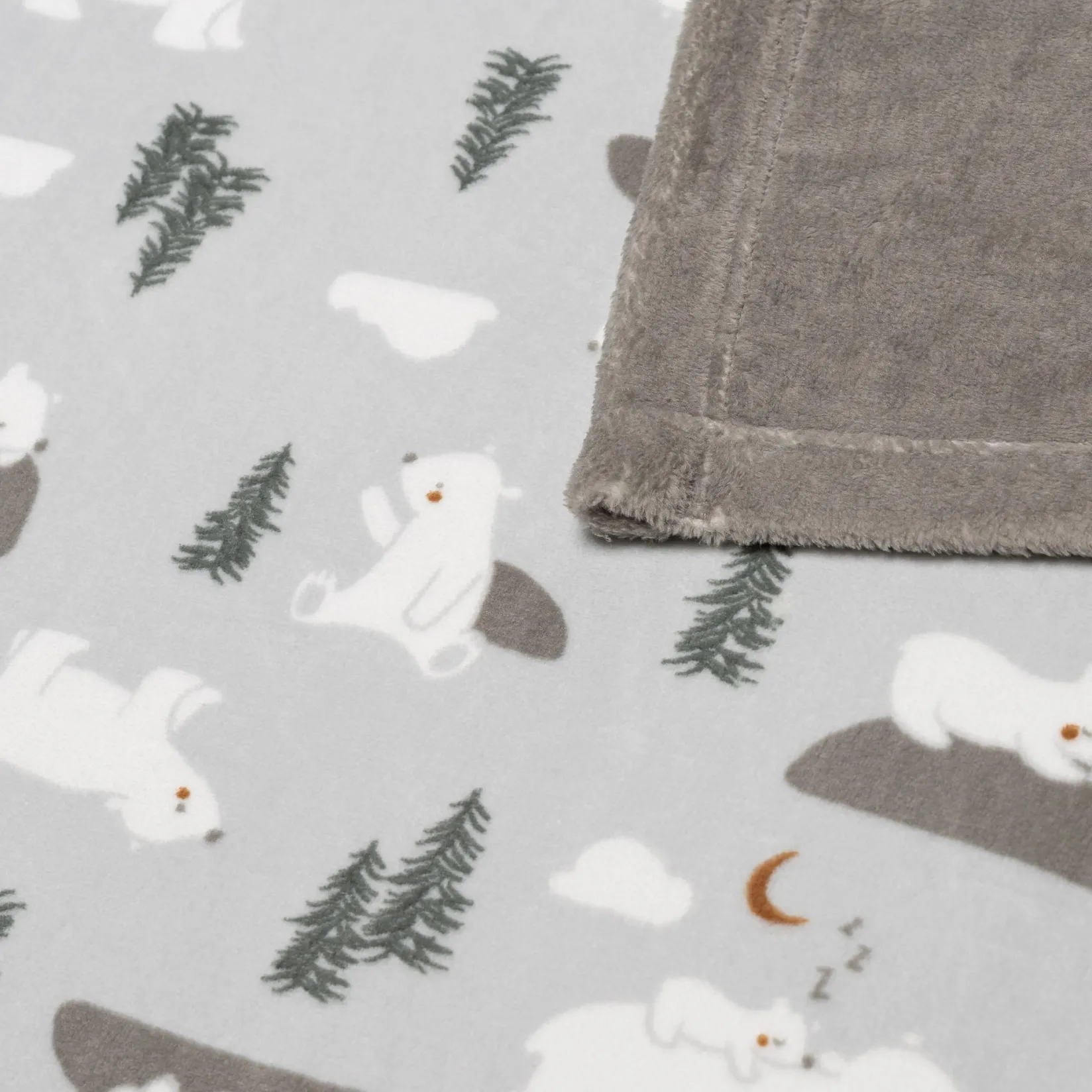 Blankets|Blankets>Perlimpinpin Polar Bear Plush Blanket