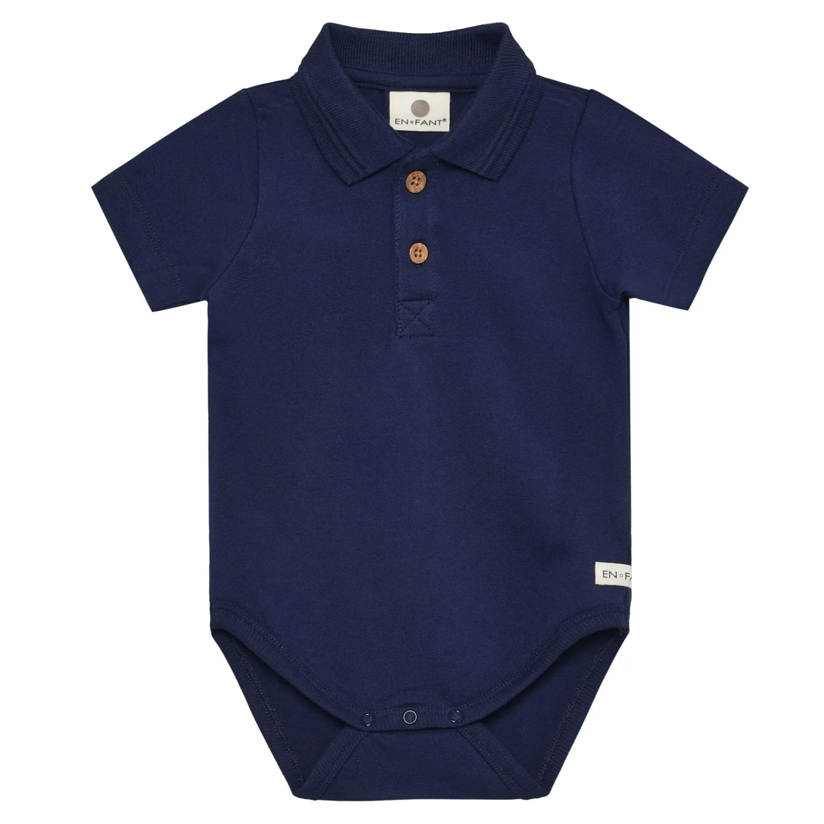 Tops>En Fant Polo Bodysuit 6-24m
