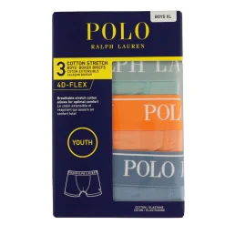 Sale Polo Cotton Boxers (3) 8-18y Kids/BOY Underwear & Socks