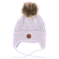 Outlet Pompom Knit Beanie 2-14 Kids Beanies