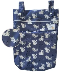 Diaper Bags|Diaper Bags>La Petite Ourse Porcelain Double Wetbag