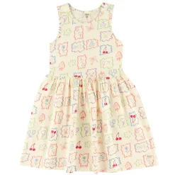 Dresses & Rompers>Camp by Birdz Postcard Dress 2-8y Ivoire