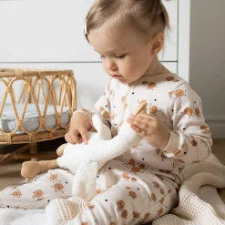 Preemie Clothing|Pajamas>Roche Ciseaux Potatoes Pajamas Prem-30m Beige