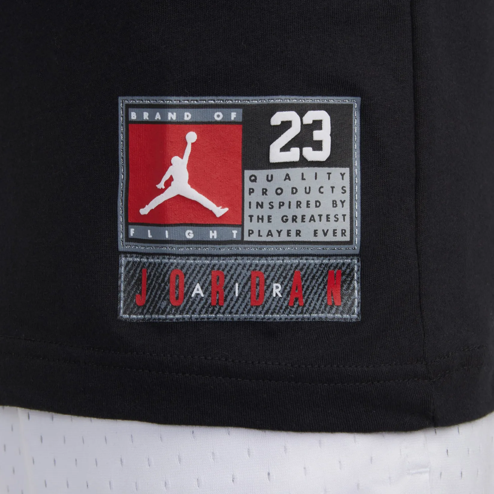 Sportswear|Tops>Jordan Practice Flight T-Shirt 8-18y Black