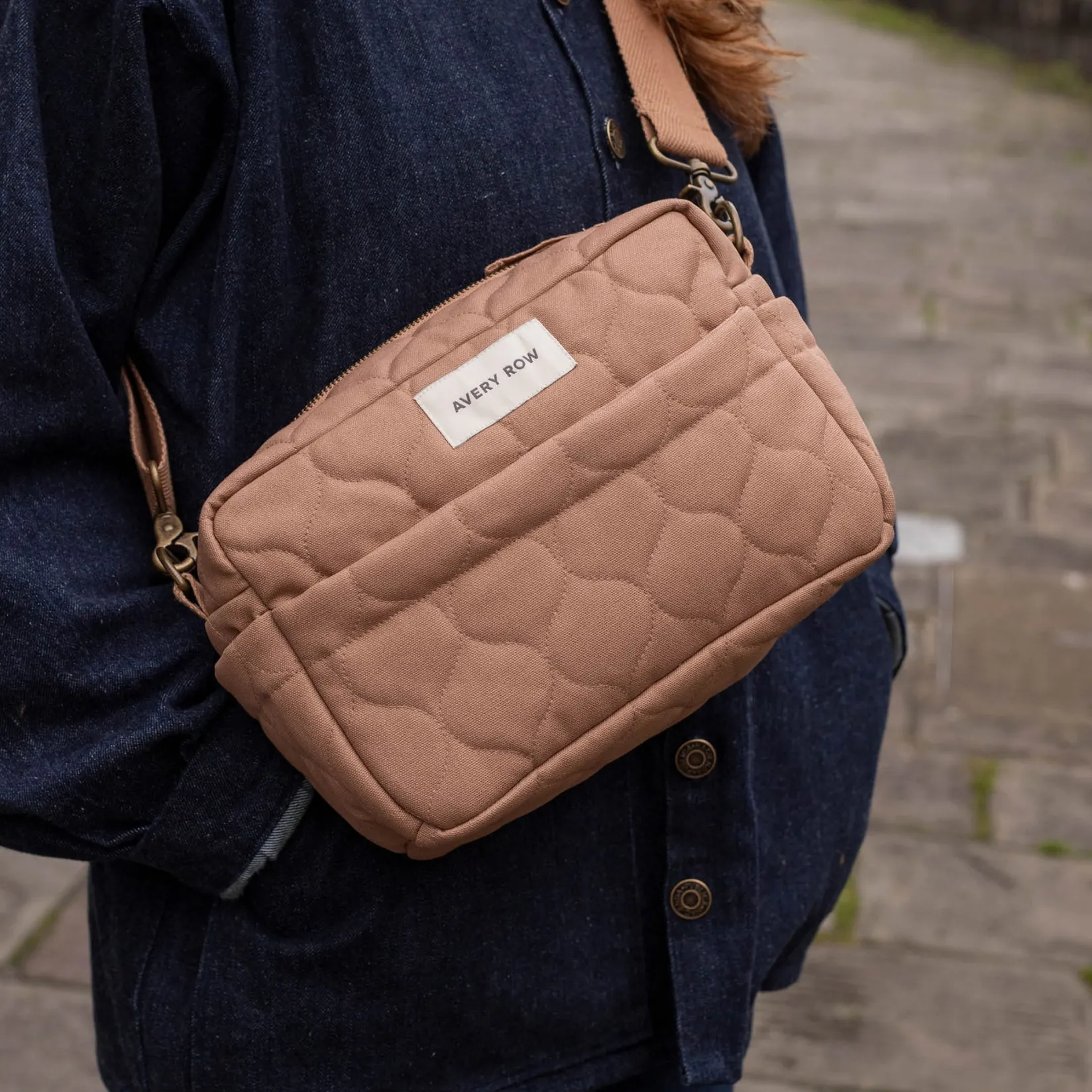 Strollers & Trailers>Avery Row Pram Organiser Bag - Latte