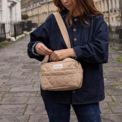 New Pram Organiser Bag - Natural Strollers & Trailers