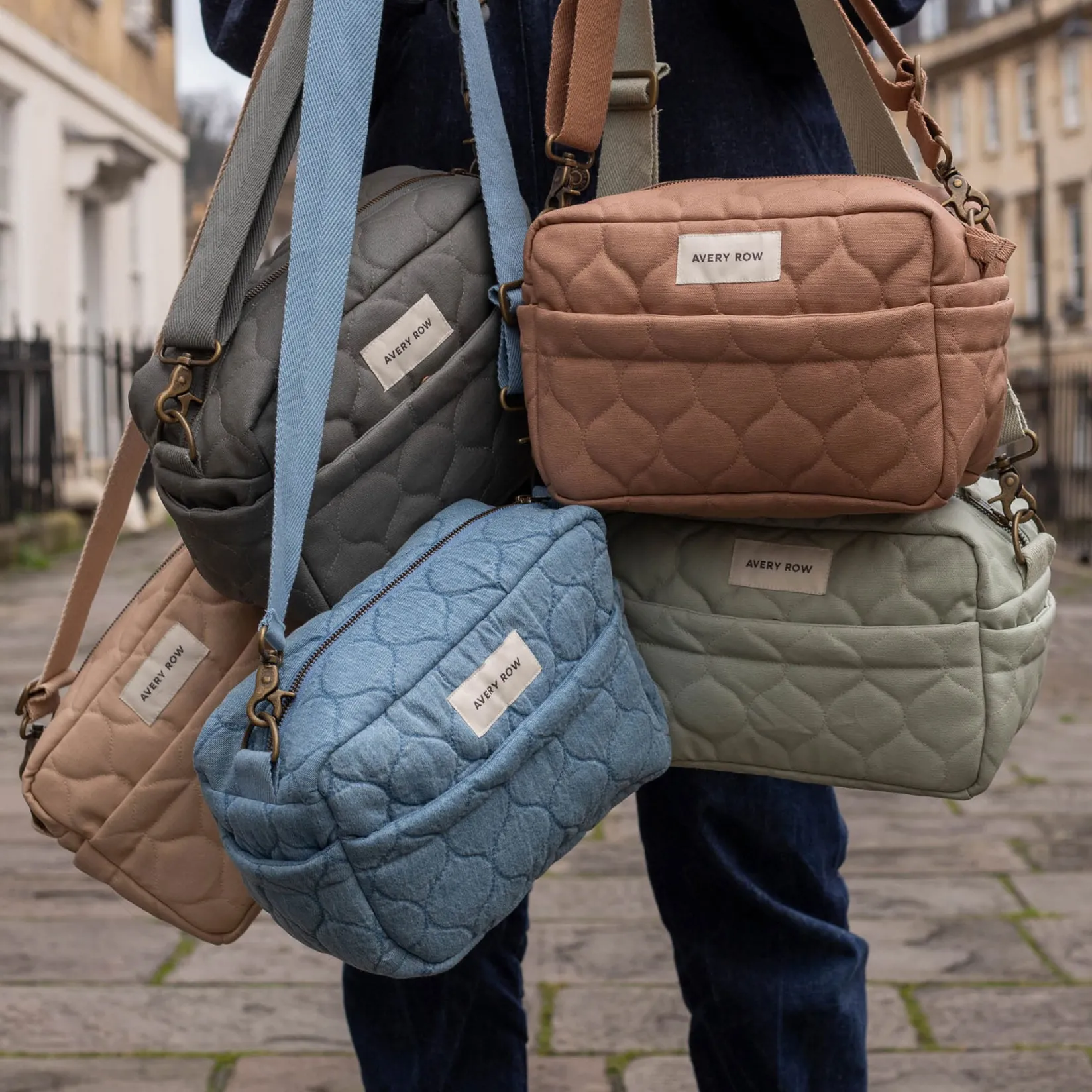 New Pram Organiser Bag - Natural Strollers & Trailers