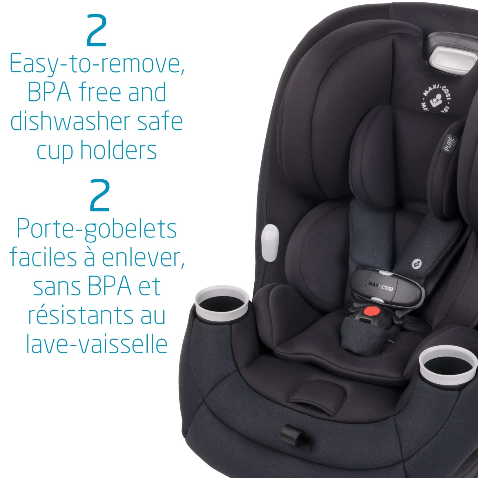 Car Seats & Booster Seats|Car Seats>Maxi-cosi Pria All-in-One Car Seat 4-100lb - Authentic Black