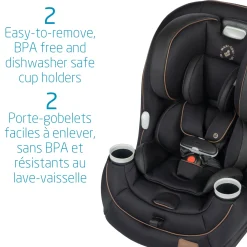 Outlet Pria All-in-One Car Seat 4-100lb - Designer Black Kids Car Seats & Booster Seats|Car Seats