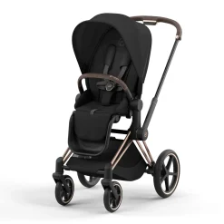 Strollers|Strollers & Trailers>Cybex Priam Rosegold Brown Stroller