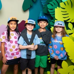 Sale Printed Camping Cap 2-16 y Kids/BOY Hats And Caps