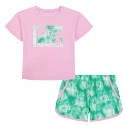 Sportswear|Shorts & Bermuda>Under Armour Printed Woven Short 4-6x Rose